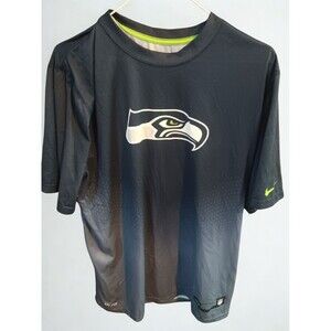 Nike Seattle Seahawks Dri-FIT Short Sleeve T-Shirt Large Mens